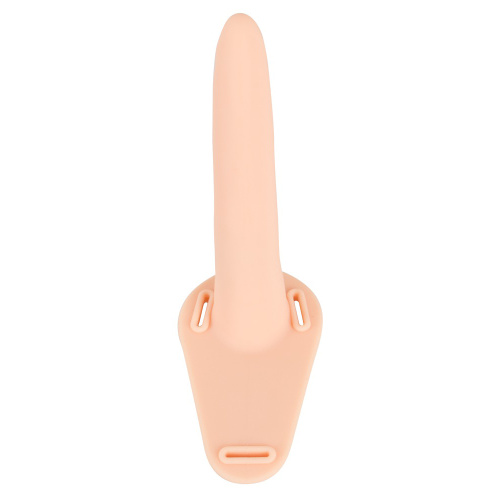 Orion Vibrating Strap-On - Женский страпон с вибрацией, 15х3.8 см